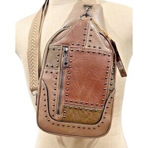 Sam & Hadley Earth Multi Cross Body Bag NWT